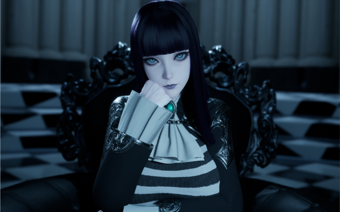 魔女的侵袭游戏主界面截图 - 展示3D角色扮演游戏精美画面和魔幻世界场景